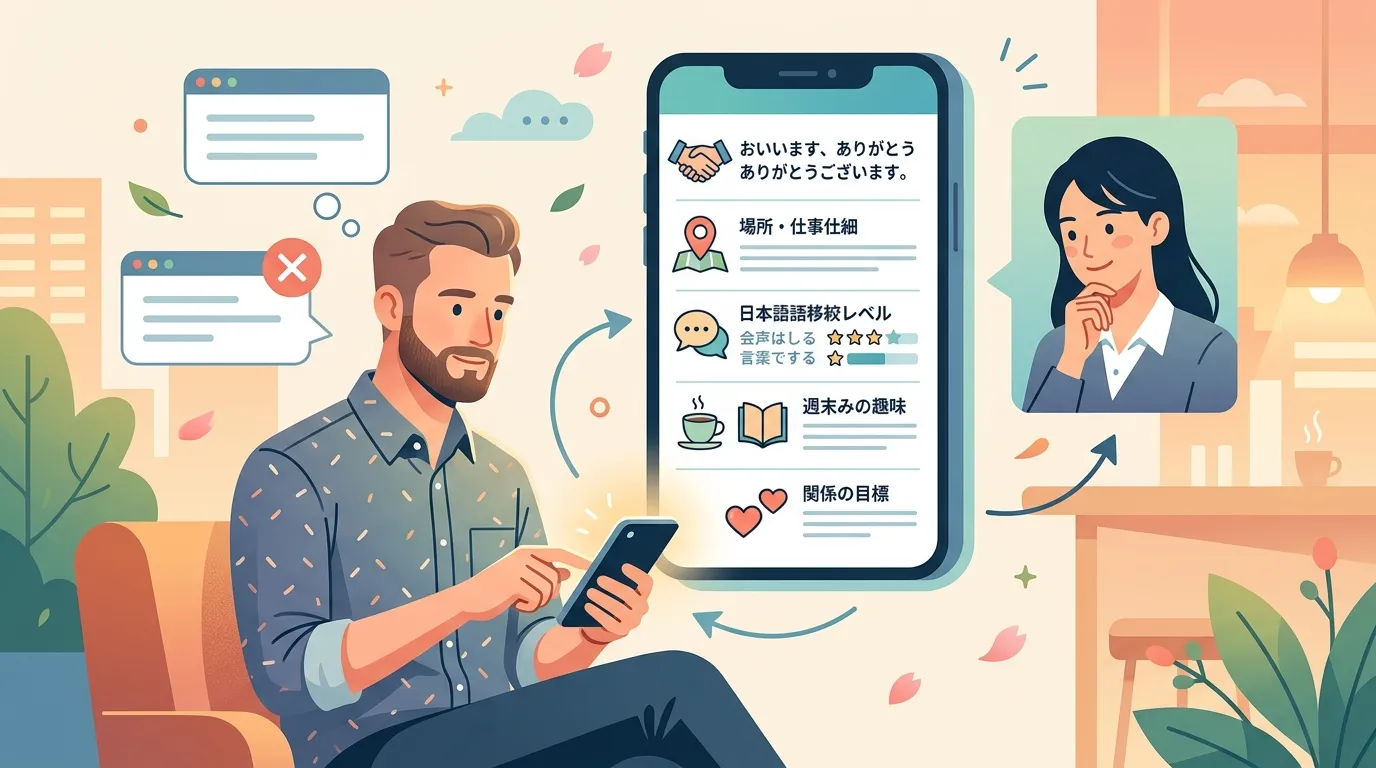 What to Write in Your Dating App Profile in Japan